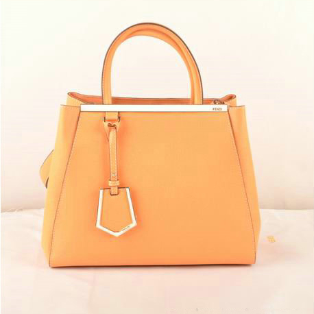 F2552S Fendi 2Jours Saffiiano Leather Tote Bag F2552S Luce Oran